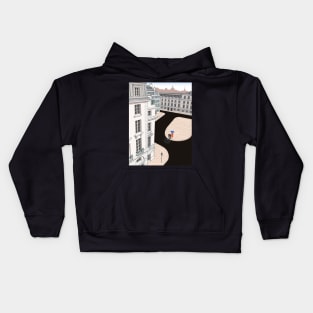 guy billout Kids Hoodie